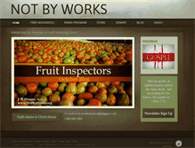 Tablet Screenshot of notbyworks.org